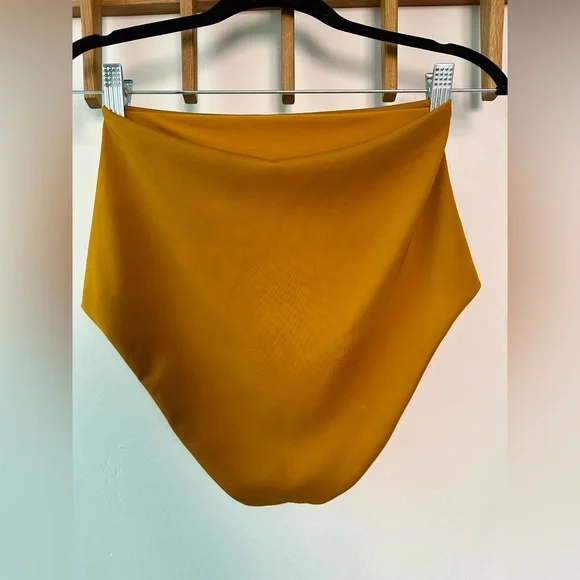 Left On Friday Mustard Bikini Bottom - Picture 2 of 2